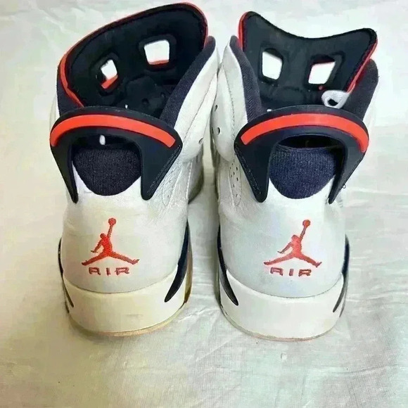 Nike Air Jordan 6 Tinker size 11.5 384664-104 OG VI Retro White - Picture 5 of 9
